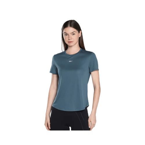 Remera Reebok Running Dama Speedwick Tee Blue - S/C — Menpi