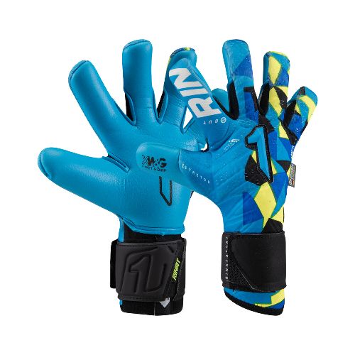 Guante Rinat Futbol Inf Meta Tactik Gk Alpha Azul-Amarillo - S/C — Menpi