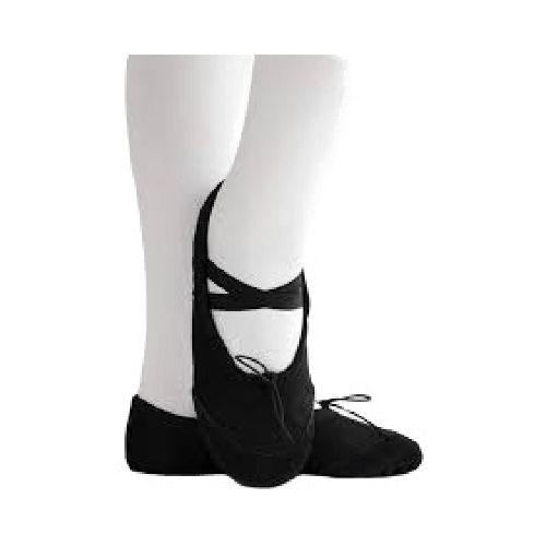 Zapatilla Ballet Lona Negra - S/C  World Sports