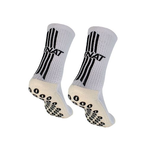 Medias Rinat Futbol Inf Antideslizantes Blanca - S/C — Menpi