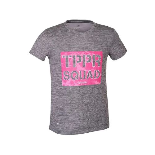 Remera Topper Niño Trng Basic Gris - S/C — Menpi