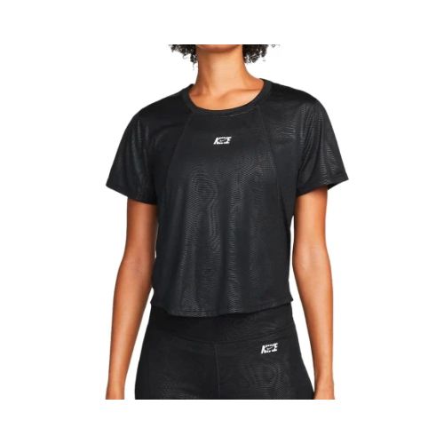 Remera Nike Training Dama Df IC One SS Top CE Aop - S/C — Menpi