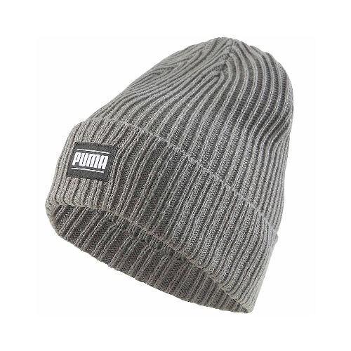 Gorro Puma Ribbed Clas.Cuff Beanie Gris - S/C — Menpi