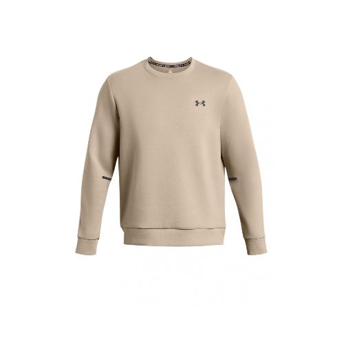 Buzo Under Armour Moda Hombre Unstoppable FLC Crew Brown 2 - S/C  UNDER ARMOUR