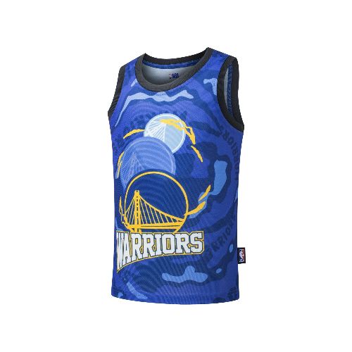 Musculosa Nba Niño Tank B Warrioirs NBATT323202-BL1 - S/C — Menpi