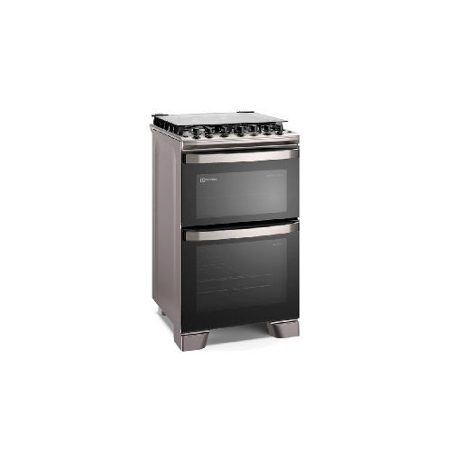 COCINA ELECTROLUX 4 HORNALLAS DOBLE HORNO INOX FE4DC 13277