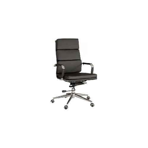 SILLA DE ESCRITORIO DVN PU Y ACERO NEGRO D-105 2460310101 13257