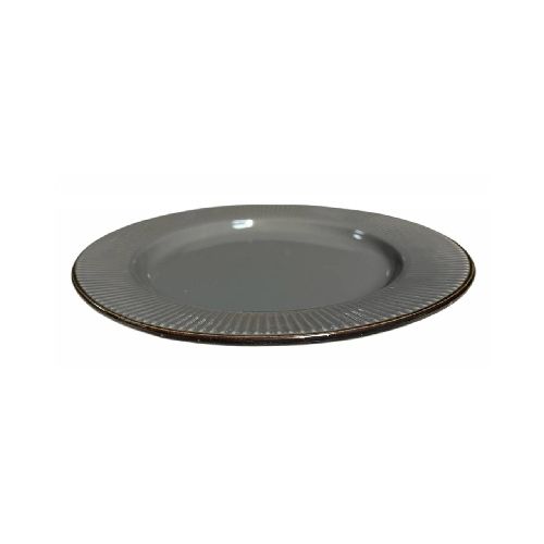 PLATO DE CERAMICA CHICO GRIS DB-191-2 GD20230058