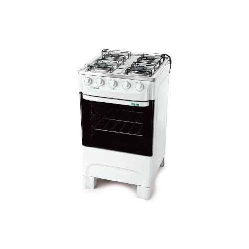 COCINA GAS TEM MASTERCOOK 4 H NEGRA 5566