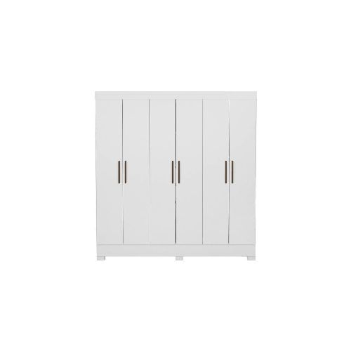 ROPERO PRATICO 6 PUERTAS - BLANCO - 63020/03 12973