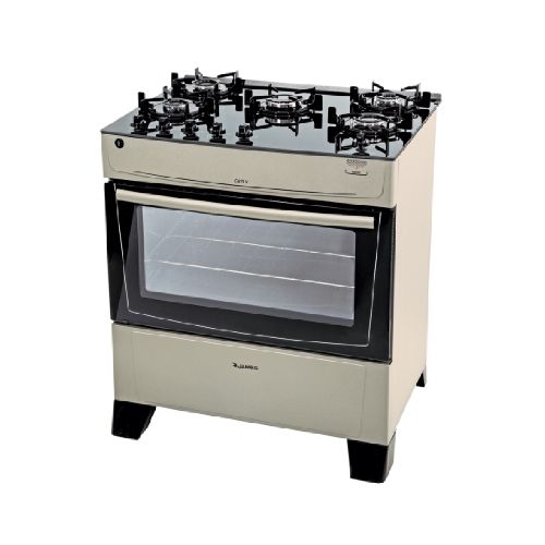 COCINA A GAS JAMES C695 V 5H TITANIUM 12101