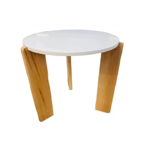 MESA DE LIVING MADERA 40 CMS BLANCO GD20230002