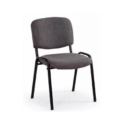 SILLA ESCRITORIO FIJA 246 NIGAMAR NEGRO/GRIS 12230