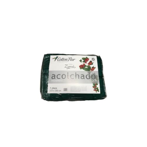 ACOLCHADO COTTON FLOR LINEA ZYPORAH 1 PL 150 X 225 1349