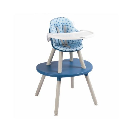 SILLA DE COMER BEBESIT BABY DESK 2.0 3 EN 1 AZUL /ROSA/GRIS 12053