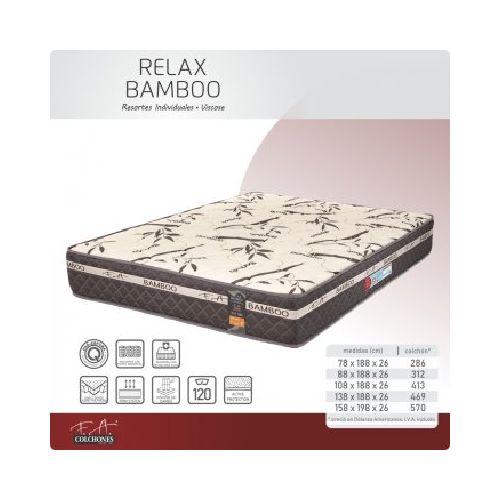 Sommier F.a. Relax Bamboo 1 Plaza