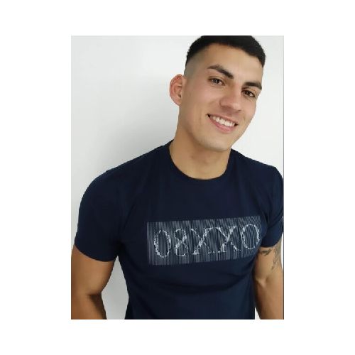 T-SHIRT OXX S007-22 - NEGRO