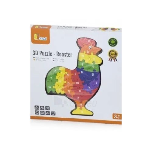 PUZZLE 3D GALLO VIGA 55244 - UNICO