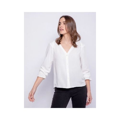 CAMISA ALLIE BALMES - BLANCO