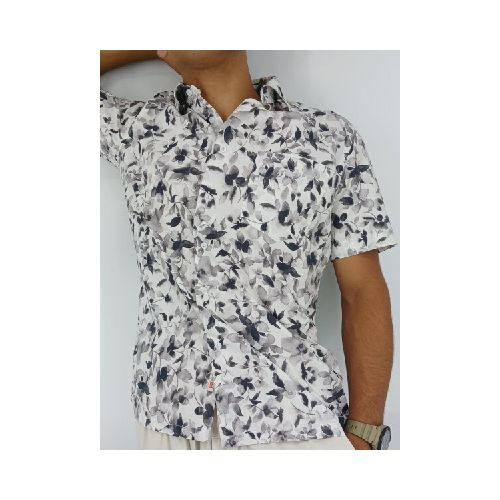 CAMISA OXX HAWAI - BLA FLORES