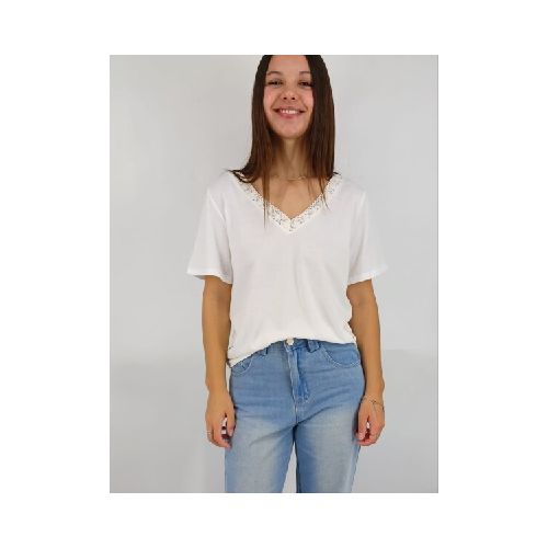 T-SHIRT WANNA 2430 - BLANCO