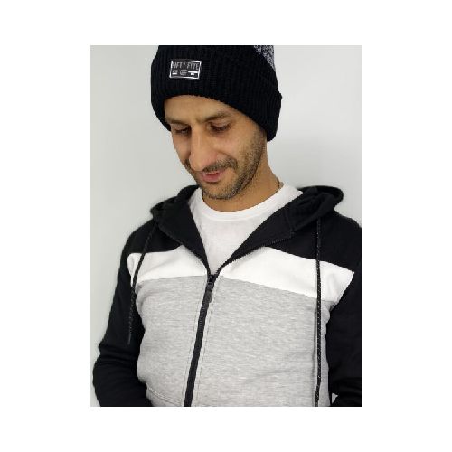 CAMPERA FIFTY FIVE 23931 - GRIS NEGRO