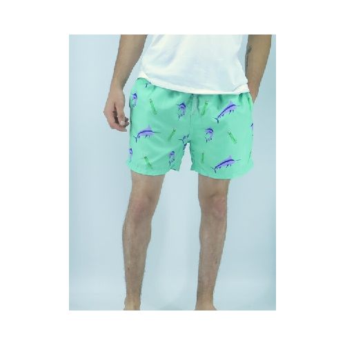 SHORT SEVEN M1 - VERDE