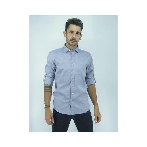 CAMISA HALOGEN BELFAST - GRIS