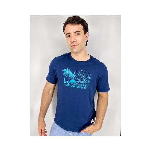 T-SHIRT OXX S007-24 - AZUL