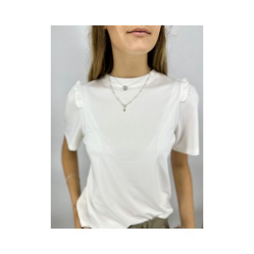 T-SHIRT WANNA PERLA - BLANCO