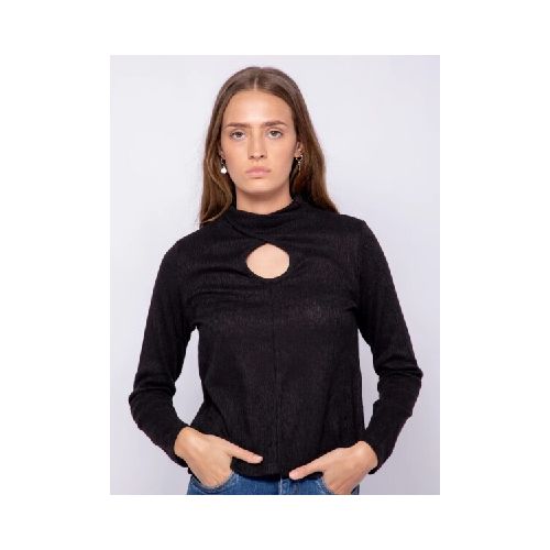 REMERA D.CASSIN NURIA - NEGRO