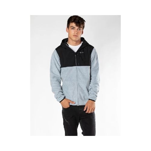 CAMPERA RUSTY TYLER COMB.C/POLAR - GRIS