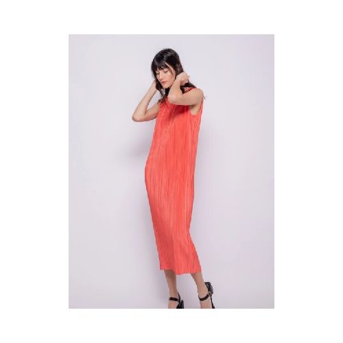 VESTIDO D.CASSIN SOMME - CORAL