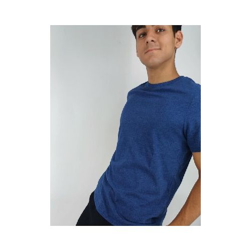 T-SHIRT OXX S24H8 - AZUL