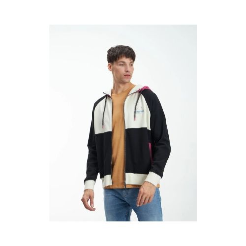 CAMPERA UNIFORM SLOAN COMBINADA - CRU NEGRO