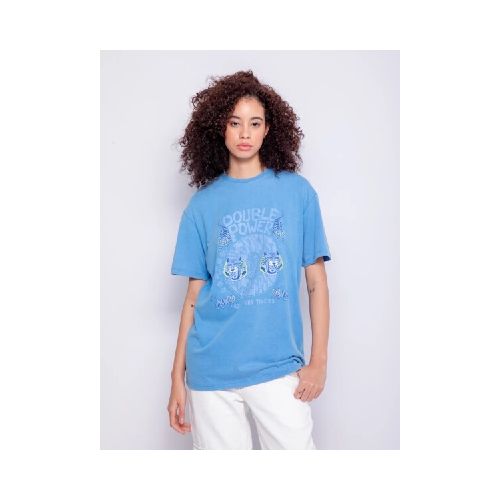 T-SHIRT P.CAKE TIGRA - AZUL