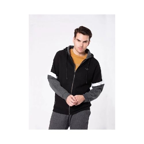 CAMPERA RUSTY MALTA - NEGRO