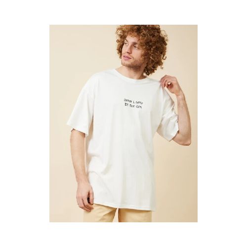 T-SHIRT RUSTY PROFO - BLANCO