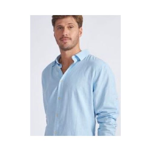 CAMISA KRISTOBELGA 5108 - CELESTE