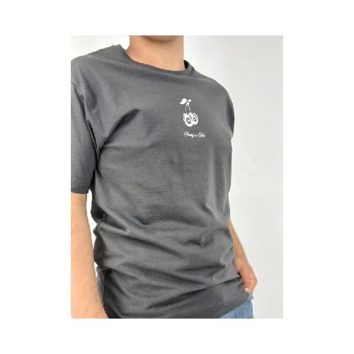 T-SHIRT DIXIE CHERIX - GRIS