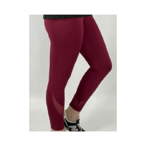 CALZA WANNA 19009 C/RED EN TOBILLO - BORDO