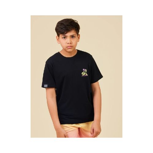 T-SHIRT RUSTY MINGUS TEEN - NEGRO