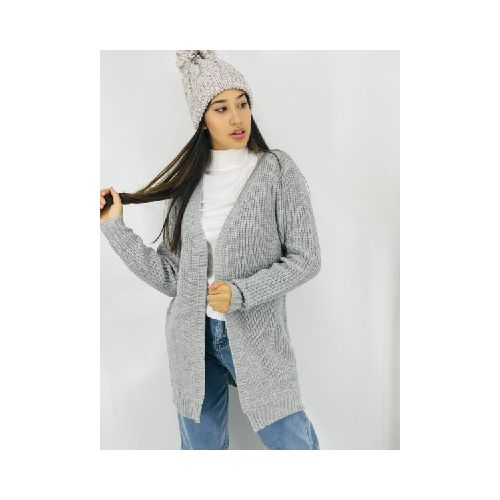 SACO SLOWLY 2110 LARGO ABIERTO - GRIS