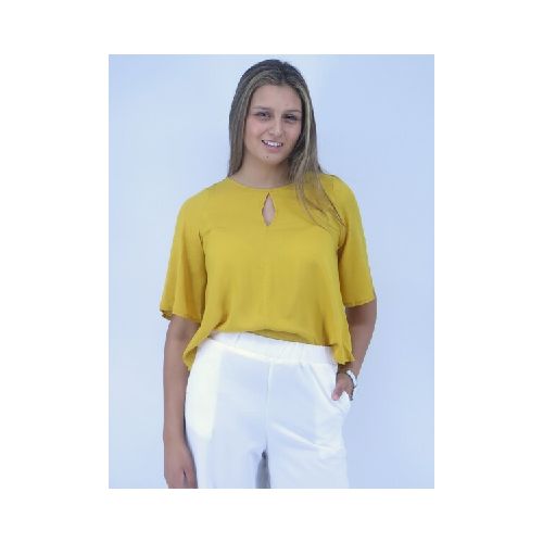 BLUSA WANNA 9080 - MOSTAZA