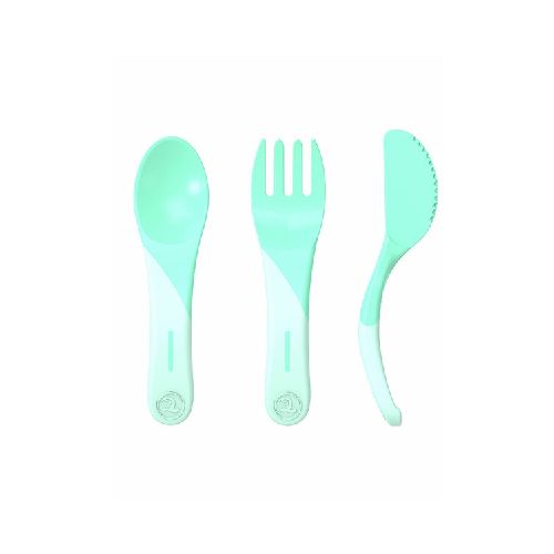 SET CUBIERTOS TWISTSHAKE - VERDE