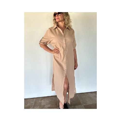 VESTIDO WANNA EMMA - BEIGE