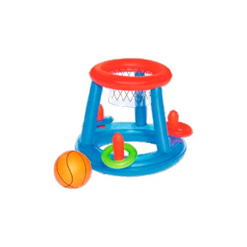 Set Juego De Piscina Aro De Basket + Pelota Bestway 52190