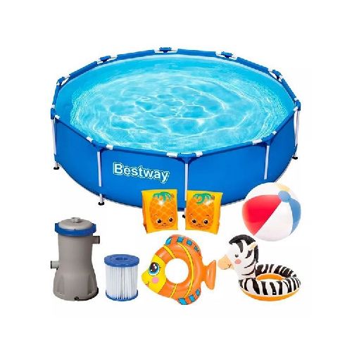 Piscina combo Bestway 4678 lts inflables de regalo bomba y filtro