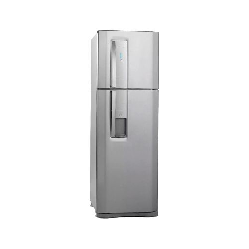 Heladera frío seco ELECTROLUX con freezer TW42 Silver gris