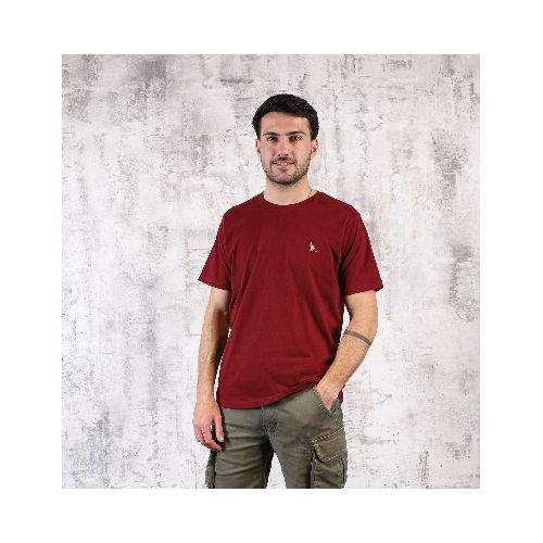 T-shirt a la base 24 Bordo